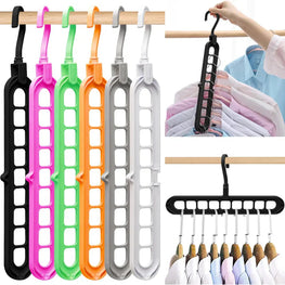 9 hole hangers for clothes organizer